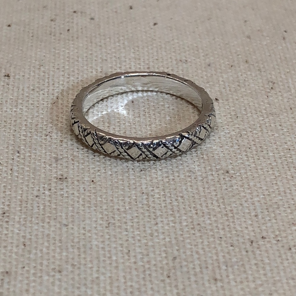 Lori Bonn Sterling Silver Stacking Ring Size 7
